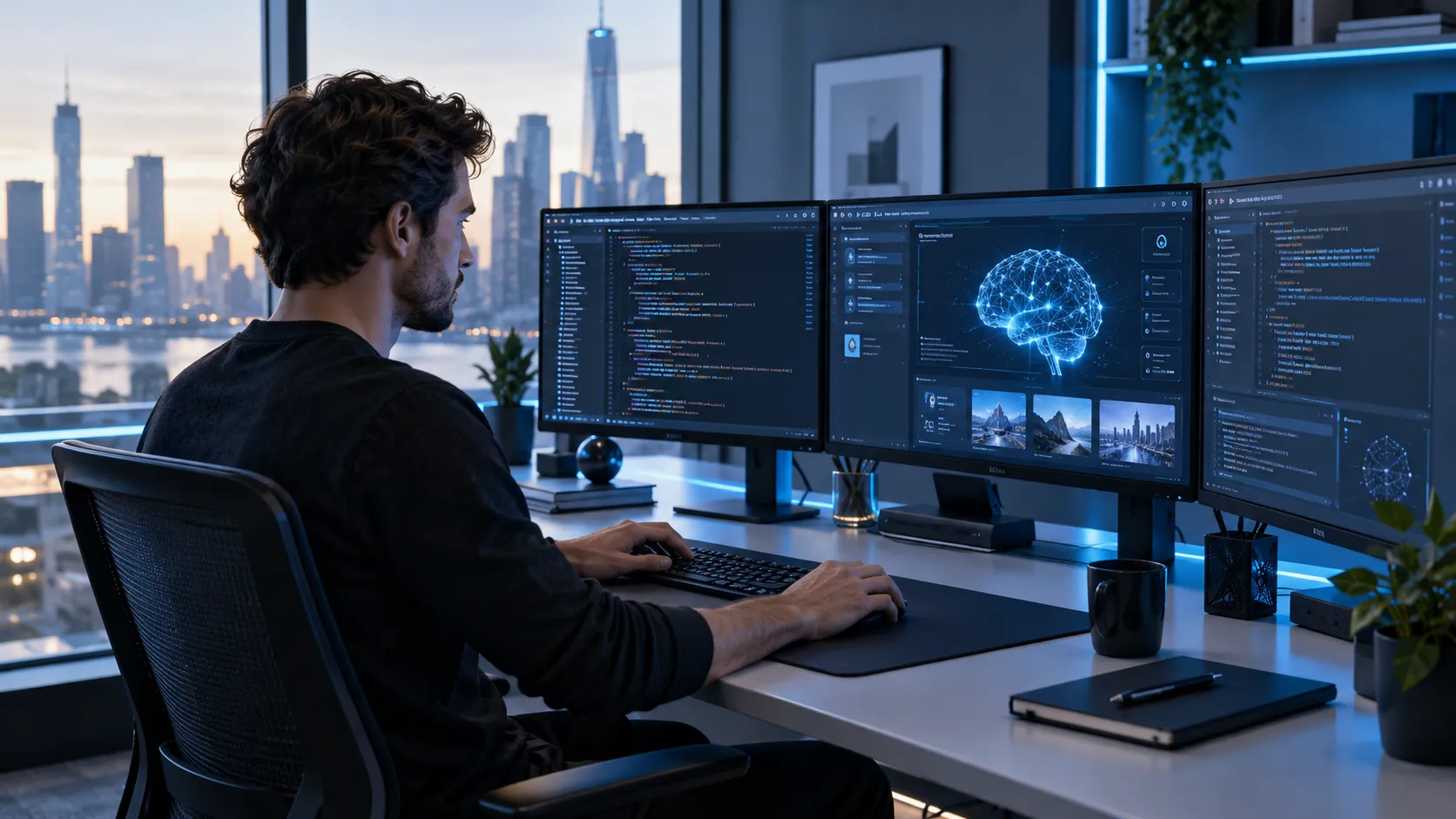 AI web development Melbourne 2026 - developer working with AI coding tools