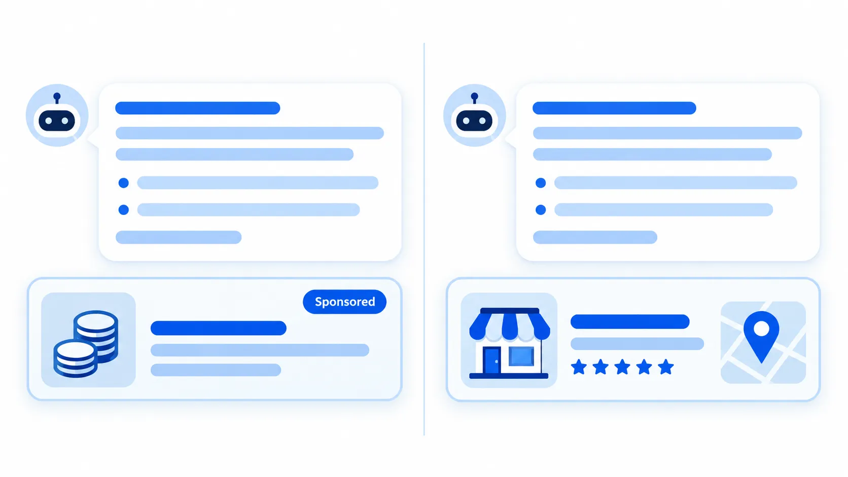 ChatGPT Ads vs Organic Recommendations Difference between ChatGPT ads and organic AI recommendations